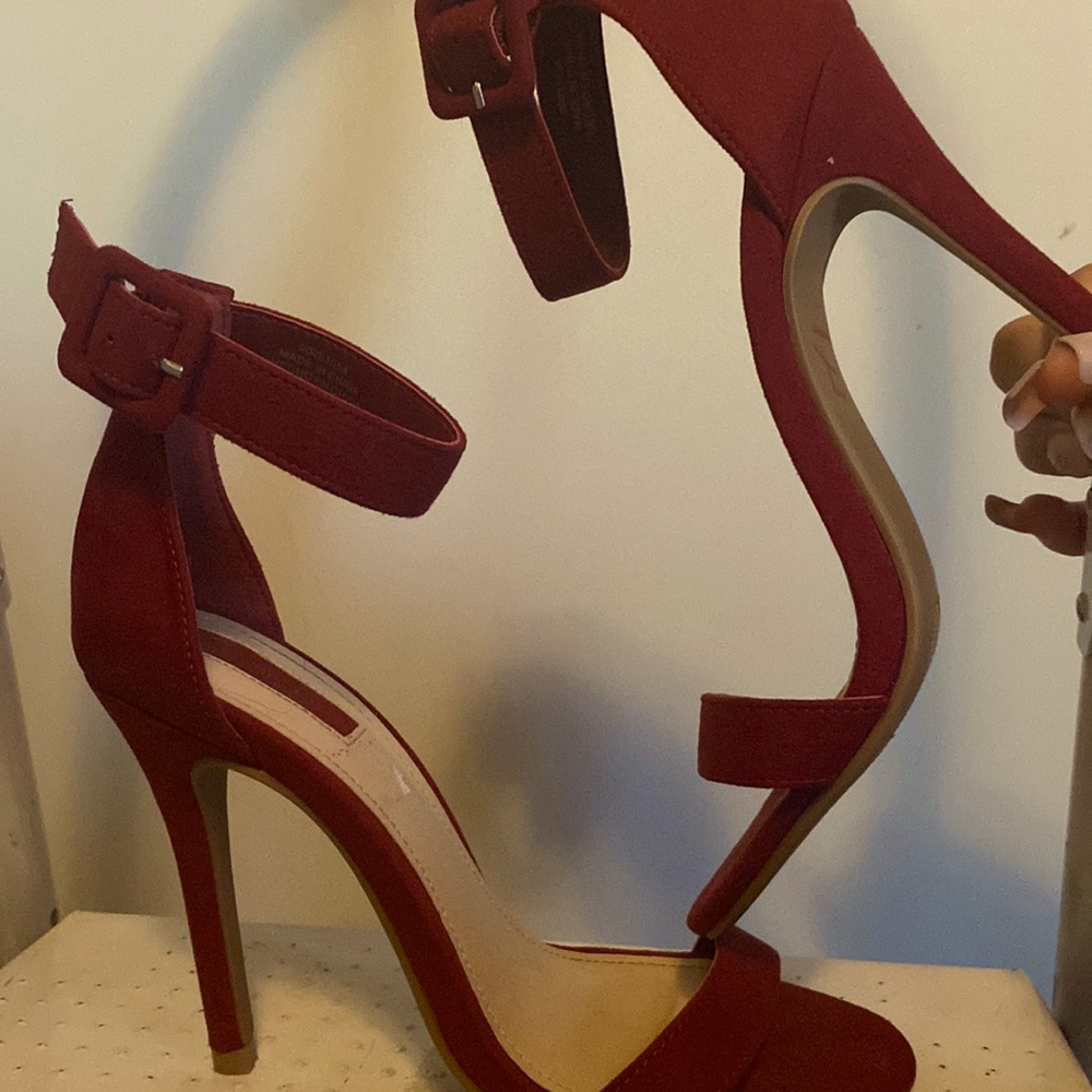 Forever 21 maroon heels
